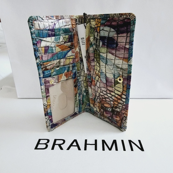 NWT Brahmin Flourish Melbourne Ady Wallet - Picture 6 of 12